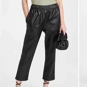 NWT Proenza Schouler Faux Leather Pants